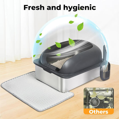 Stainless Steel Cat Litter Box
