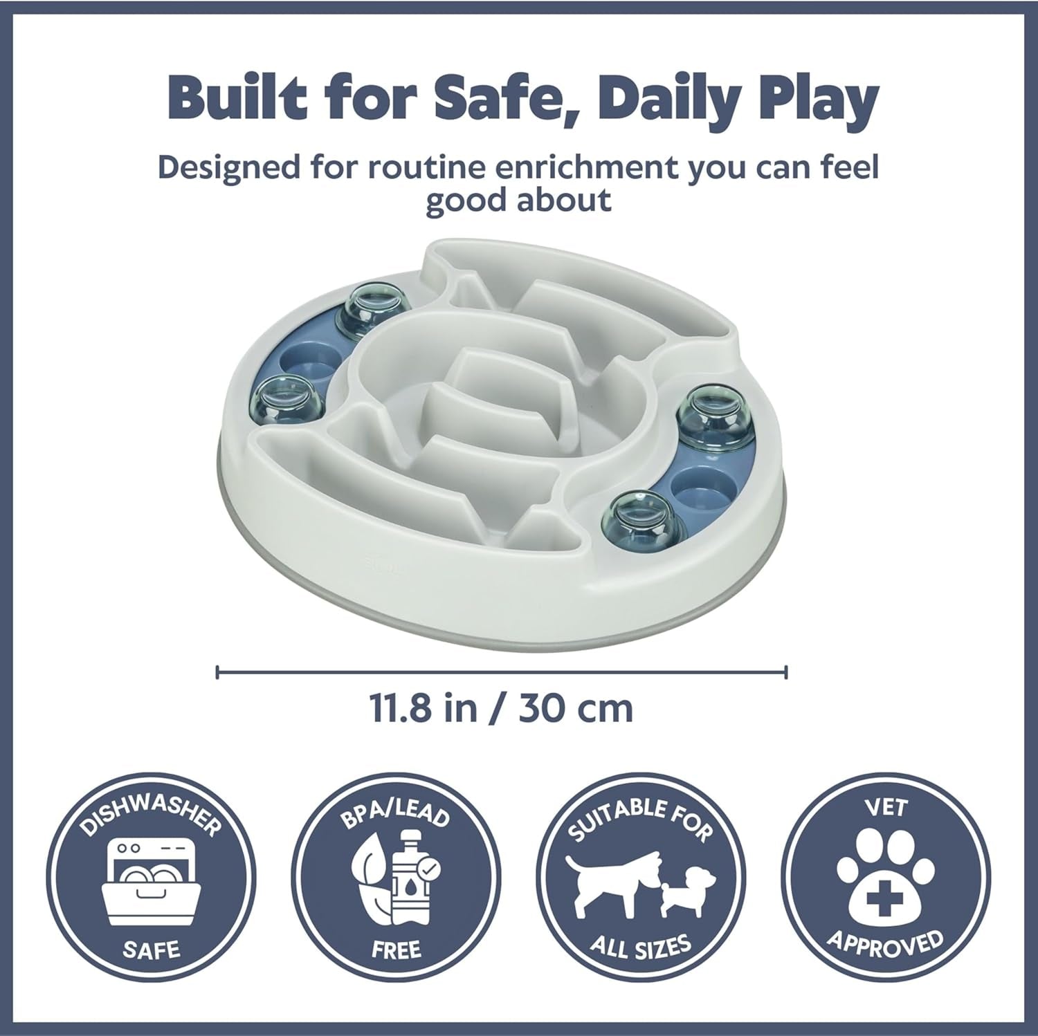 Dog Activity | Pet Strategy Games | Interactive Dog Puzzles | Great for Mental Stimulation